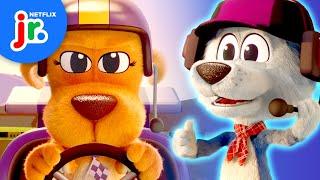 Best Dog Car Races! ️ Go, Dog. Go! | Netflix Jr