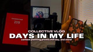 collective vlog | promo, content planning, & more!!