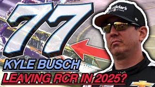 Kyle Busch POTENTIALLY LEAVING RCR in 2025 | Spire Motorsports and Front Row TOP OPTIONS