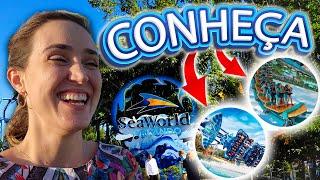 Ficamos IMPRESSIONADOS com SeaWorld em Orlando