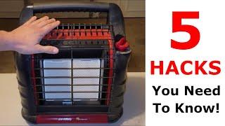 5 Buddy Heater Hacks You Probably Didn't Know! Don't Get Left Out
