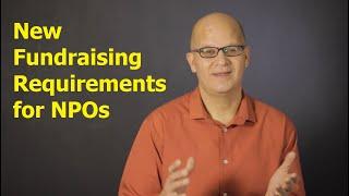 New Fundraising Requirements for NPOs