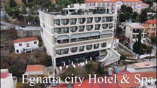 Egnatia city Hotel & Spa, Kavala, Greece - by drone [4K] #hotel