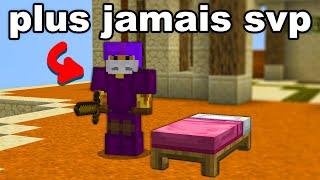 pourquoi je ne fais plus de bedwars