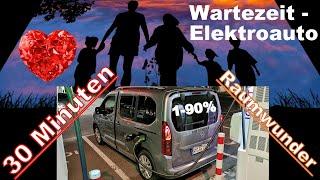 Opel Combo-e Life - wieviel Zeit hat die‍‍‍Familie an der Ladesäule?