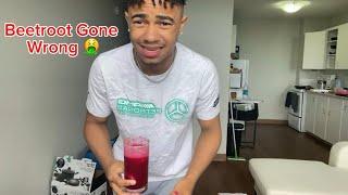 Uhraine tries to make beetroot juice and it did not turned out well - how to fix this?