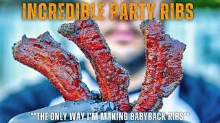 The ONLY WAY I'm Making Baby Back Ribs - Party Ribs Style