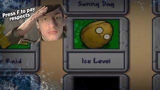 Plants vs Zombies Ice Level / Самый странный и загадочный уровень в игре - Реакция на Elestyr