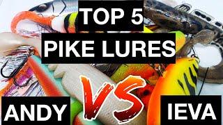 Our Top 5 Pike Lures!