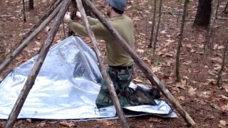 FlatHead's Frame, An Awesome Bushcraft Shelter Frame