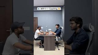 AIR-1 Vs IIT-JEE Coaching! #jee #motivation