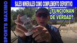 SALES MINERALES COMO COMPLEMENTO DEPORTIVO.¿FUNCIONAN?