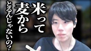 米粉＝小麦、米は麦からとれると思っているはんじょう【2024/08/27】