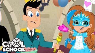 The Tale of Cinderella and the Royal Meatballs  🟤 Cool School - 3 Fairytales | Cartoons for Kids