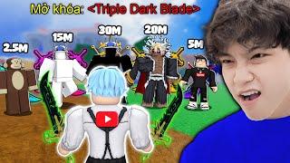 NOXUSS GIẢI ĐẤU YOUTUBER PVP VỚI TOÀN BỘ THỢ SĂN BOUNTY TỪ 2M5 ĐẾN 30M TRONG BLOX FRUIT | ROBLOX