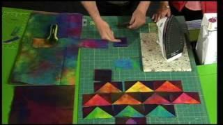 Quilting Tutorial - One Seam Flying Geese Quilt Block