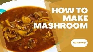 Aaj humne banai hai mushroom ki sabji  spicy mushroom masala curry | #mashroomkisabji