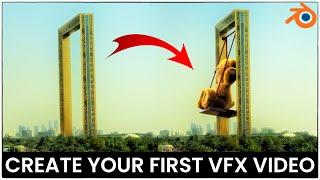 Create your first VFX video using Blender Easily