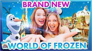 INSIDE Disney's NEW Frozen Land in Hong Kong Disneyland!