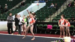 Julianna Drapkin FX Optl. Elite Qual. 2011 WOGA CLASSIC.MTS