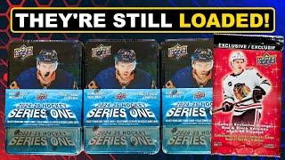 THEY ARE FINALLY OUT! - Opening 3 Retail Tins of 2024-25 Upper Deck Series 1 Hockey