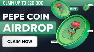 Crypto Airdrop | Up to 20000$ $PEPE Token Airdrop