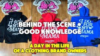 A DAY IN THE LIFE OF A FILIPINO CLOTHING BRAND OWNER (BTS OF MAKING VIDEO CONTENT)