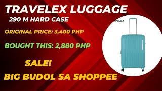 Unboxing the TRAVELEX 290 Hard Case Luggage Set | 7.7 Shopee Sale Haul | Affordable & Stylish