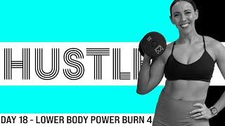 30 Minute At-Home Leg Day! Low Impact, All Fitness Levels,  | HUSTLE - Day 18