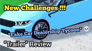 Roblox Car Dealership Tycoon | CDT's 2024 21st update trailer review !!!