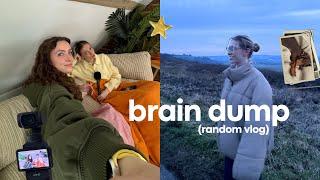 a little brain dump of a vlog