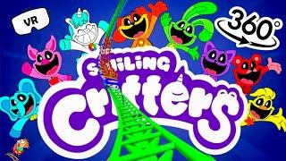 VR 360° Smiling Critters Roller Coaster in VR 360 Video