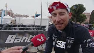 Bauke Mollema - Interview at the start - Paris-Nice 2022 - Stage 8