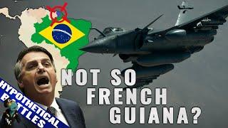 Could Brazil take French Guiana from France if it wanted to? (2020)