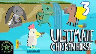 Let's Play - Ultimate Chicken Horse - Not the Cheddar (Part 3)