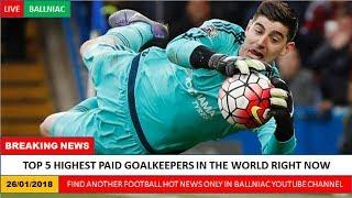 Top 5 Highest Paid Goalkeepers In The World Right Now