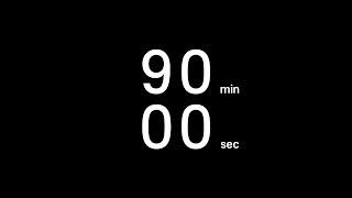 90 Minute Timer / 90분 타이머