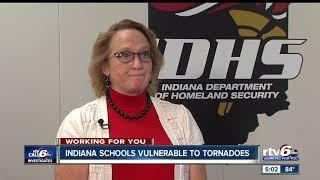 Schools and children vulnerable to tornadoes, Indiana Homeland Security says