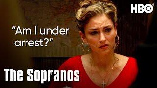 The FBI Interrogates Adriana La Cerva | The Sopranos | HBO