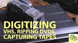 How I digitize and rip VHS and DVD for documentaries on a Mac