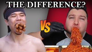 How Matt Stonie stays thin compared to Nikocado Avocado. THE DIFFERENCE??