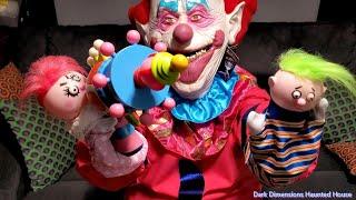 Killer Klowns From Outer Space NEW 2022 Hand Puppets from Spirit Halloween & Clowns Collection 4K