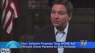 Gov. Ron DeSantis Proposes 'Stop WOKE Act' Would Allow Parents To Sue Schools