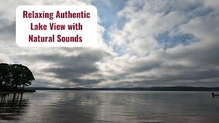 Authentic Lake View with Natural Sound and Ambience