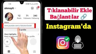 Instagram Bio'ya Tıklanabilir Bağlantı Nasıl Eklenir |  Yeni güncelleme