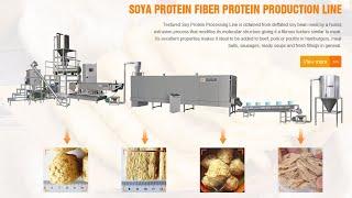 Textured Soya Protein Machine, Soya Pieces Machine, Soy Chunks Machine, Soya Nuggets Production Line