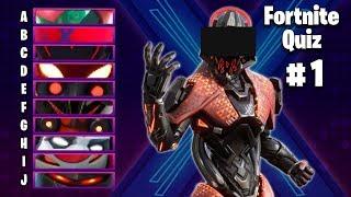 GUESS THE SKIN IN FORTNITE | FORTNITE QUIZ #1 | Season X