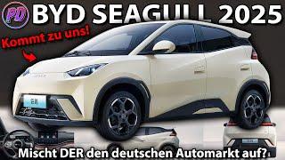 BYD SEAGULL 2025 - In China under 10.000€ & It will launch in Europe soon!