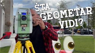 Kako GEOMETAR meri? Šta vidi kroz svoj instrument - TOTALNU STANICU?