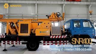 Sinovo hydraulic water well drilling rig